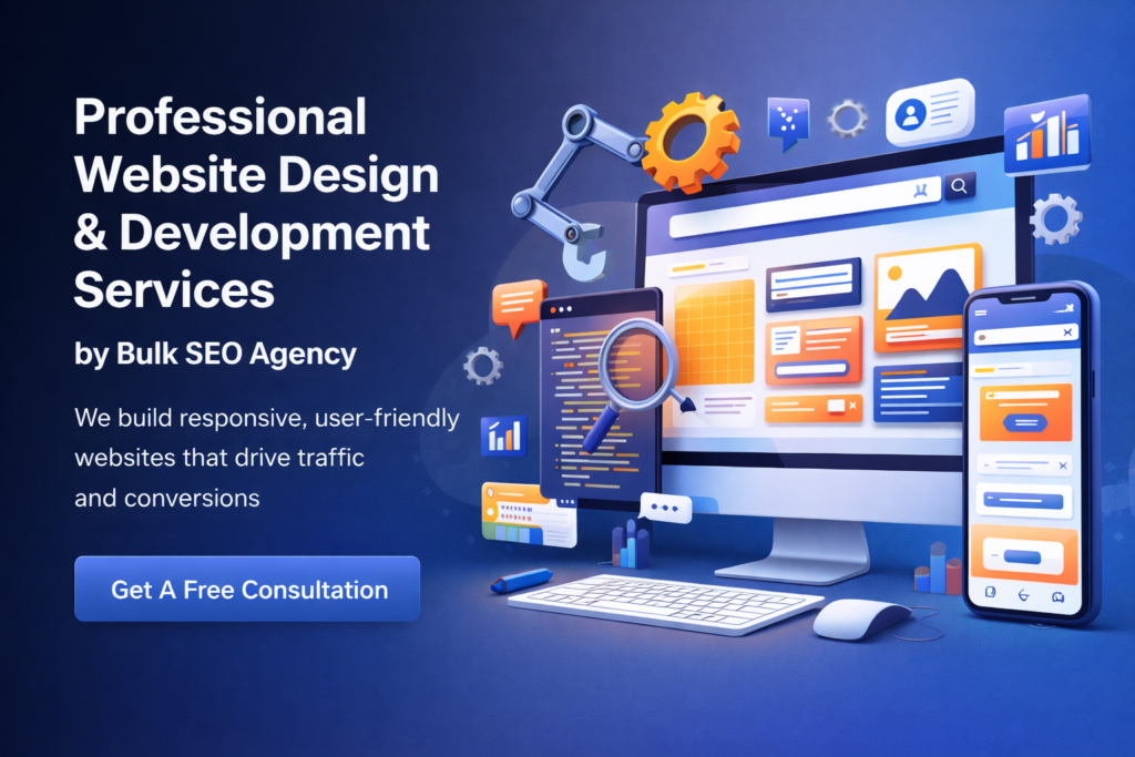Website Design Service - Bulk SEO Agency