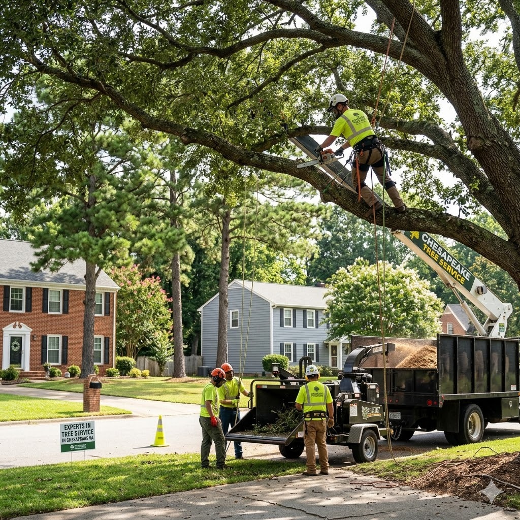 Professional Tree Service in Chesapeake VA